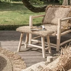 Bazar Bizar Fauteuils Chaise En Raphia Naturel 1 Place -Chaise Soldes Magasin chaise en raphia naturel 1 place 3