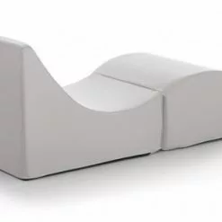 Talamo Italia Poufs Chaise Longue En éco-cuir Blanc 8 Talamo Italia Poufs Chaise Longue En éco-cuir Blanc -Chaise Soldes Magasin chaise longue en eco cuir blanc 2