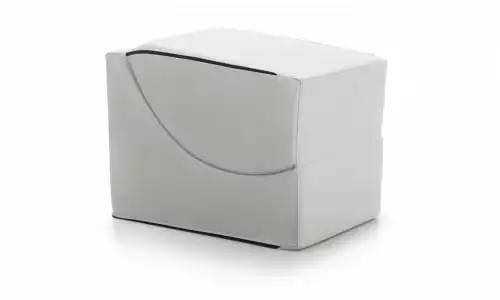 Talamo Italia Poufs Chaise Longue En éco-cuir Blanc 6 Talamo Italia Poufs Chaise Longue En éco-cuir Blanc – Image 6