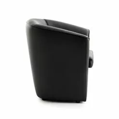 Talamo Italia Fauteuils Chaise Longue En éco-cuir Noir 6 Talamo Italia Fauteuils Chaise Longue En éco-cuir Noir -Chaise Soldes Magasin chaise longue en eco cuir noir 8