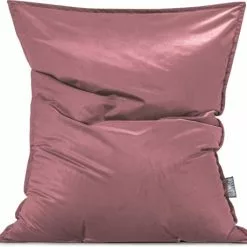 Sitting Point Poufs Coussin D'intérieur Géant Aspect Velours Vieux Rose 170x130cm