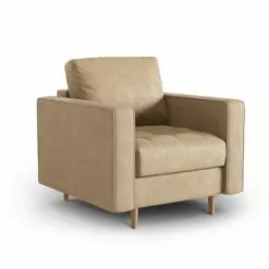 Micadoni Home Fauteuils Fauteuil 1 Place En Imitation Cuir Le Sable