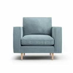 CXL By Christian Lacroix Fauteuils Fauteuil 1 Place En Tissu Structuré Bleu Clair 9 CXL By Christian Lacroix Fauteuils Fauteuil 1 Place En Tissu Structuré Bleu Clair -Chaise Soldes Magasin fauteuil 1 place en tissu structure bleu clair 3