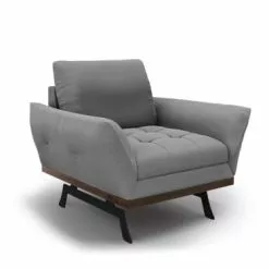 CXL By Christian Lacroix Fauteuils Fauteuil 1 Place En Tissu Structuré Gris