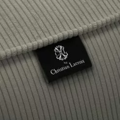 CXL By Christian Lacroix Fauteuils Fauteuil 1 Place En Tissu Structuré Gris Clair -Chaise Soldes Magasin fauteuil 1 place en tissu structure gris clair 2