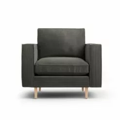 CXL By Christian Lacroix Fauteuils Fauteuil 1 Place En Tissu Structuré Gris Foncé 9 CXL By Christian Lacroix Fauteuils Fauteuil 1 Place En Tissu Structuré Gris Foncé -Chaise Soldes Magasin fauteuil 1 place en tissu structure gris fonce 3