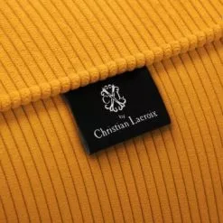 CXL By Christian Lacroix Fauteuils Fauteuil 1 Place En Tissu Structuré Jaune -Chaise Soldes Magasin fauteuil 1 place en tissu structure jaune 2