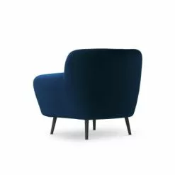 Micadoni Home Fauteuils Fauteuil 1 Place En Velours Bleu Roi 8 Micadoni Home Fauteuils Fauteuil 1 Place En Velours Bleu Roi -Chaise Soldes Magasin fauteuil 1 place en velours bleu roi 2