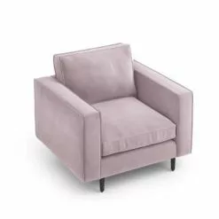 CXL By Christian Lacroix Fauteuils Fauteuil 1 Place En Velours Lavande -Chaise Soldes Magasin fauteuil 1 place en velours lavande 10