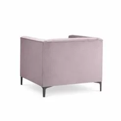 Micadoni Home Fauteuils Fauteuil 1 Place En Velours Lavande -Chaise Soldes Magasin fauteuil 1 place en velours lavande 2