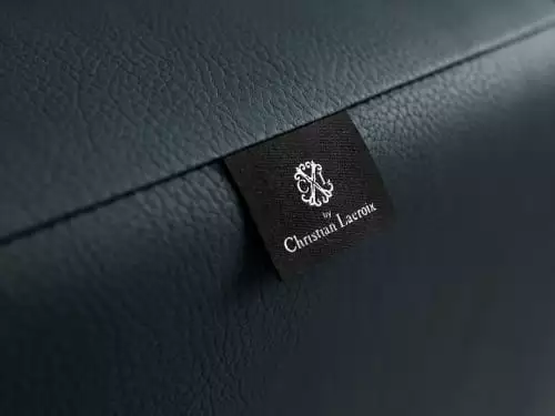 CXL By Christian Lacroix Fauteuils Fauteuil 1 Place XL En Cuir Cuir Bleu 3 CXL By Christian Lacroix Fauteuils Fauteuil 1 Place XL En Cuir Cuir Bleu – Image 3