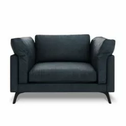 CXL By Christian Lacroix Fauteuils Fauteuil 1 Place XL En Cuir Cuir Bleu 9 CXL By Christian Lacroix Fauteuils Fauteuil 1 Place XL En Cuir Cuir Bleu -Chaise Soldes Magasin fauteuil 1 place xl en cuir cuir bleu 3