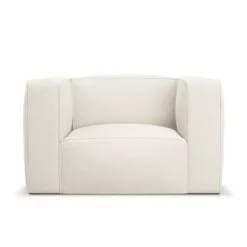 CXL By Christian Lacroix Fauteuils Fauteuil 1 Place XL En Tissu Structuré Beige