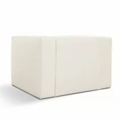 CXL By Christian Lacroix Fauteuils Fauteuil 1 Place XL En Tissu Structuré Beige -Chaise Soldes Magasin fauteuil 1 place xl en tissu structure beige 4