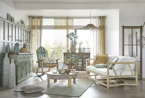 Maisons Du Monde Fauteuils Fauteuil à Bascule En Bois Recyclé 3 Maisons Du Monde Fauteuils Fauteuil à Bascule En Bois Recyclé – Image 3