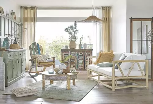 Maisons Du Monde Fauteuils Fauteuil à Bascule En Bois Recyclé 2 Maisons Du Monde Fauteuils Fauteuil à Bascule En Bois Recyclé – Image 2