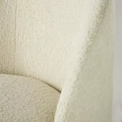 Maisons Du Monde Fauteuils Fauteuil à Bouclettes Blanches -Chaise Soldes Magasin fauteuil a bouclettes blanches 1000 3 23 209902 4