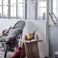 Bloomingville Fauteuils Fauteuil Asma Cannage Noir -Chaise Soldes Magasin fauteuil asma cannage noir 2