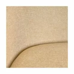 Wadiga Fauteuils Fauteuil Beige Et Pieds Métal Couleur Bois - 60x58x77cm -Chaise Soldes Magasin fauteuil beige et pieds metal couleur bois 60x58x77cm 4