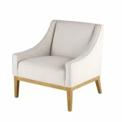 Maisons Du Monde Fauteuils Fauteuil Beige Et Pin
