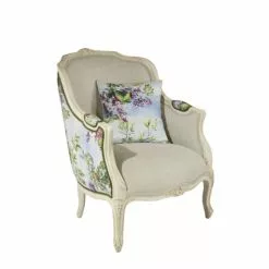 Robin Des Bois Fauteuils Fauteuil BergÚre En Lin Imprimé