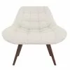 Rendez Vous Déco Fauteuils Fauteuil Blanc Effet Laine Bouclette