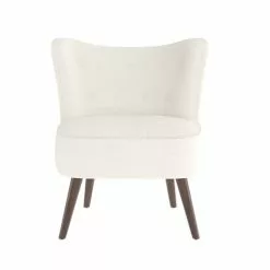 Rendez Vous Déco Fauteuils Fauteuil Blanc Effet Laine Bouclette Et Pieds En Bois D'hévéa 10 Rendez Vous Déco Fauteuils Fauteuil Blanc Effet Laine Bouclette Et Pieds En Bois D'hévéa -Chaise Soldes Magasin fauteuil blanc effet laine bouclette et pieds en bois d hevea 4