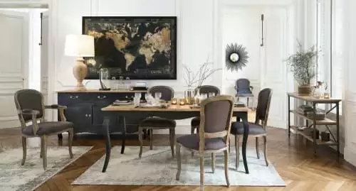 Maisons Du Monde Fauteuils Fauteuil Cabriolet En Lin Taupe 5 Maisons Du Monde Fauteuils Fauteuil Cabriolet En Lin Taupe – Image 5