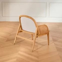 Robin Des Bois Fauteuils Fauteuil Cannage Et Velours -Chaise Soldes Magasin fauteuil cannage et velours 3