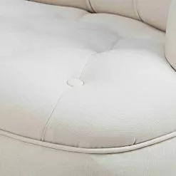 Maisons Du Monde Fauteuils Fauteuil Capitonné Coloris Lin -Chaise Soldes Magasin fauteuil capitonne coloris lin 1000 6 4 166300 3