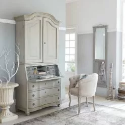 Maisons Du Monde Assises Fauteuil Capitonné En Lin -Chaise Soldes Magasin fauteuil capitonne en lin 1000 10 28 175467 6