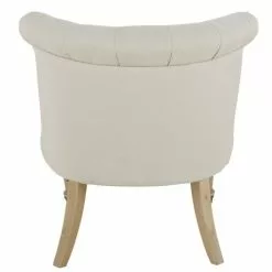 Maisons Du Monde Fauteuils Fauteuil Capitonné En Lin Beige Ficelle -Chaise Soldes Magasin fauteuil capitonne en lin beige ficelle 1000 6 36 219714 4