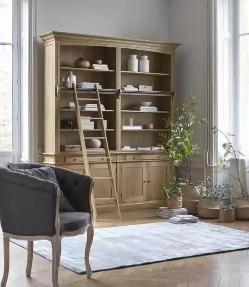 Maisons Du Monde Fauteuils Fauteuil Capitonné En Lin Coloris Taupe Grisé 5 Maisons Du Monde Fauteuils Fauteuil Capitonné En Lin Coloris Taupe Grisé – Image 5