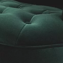 Maisons Du Monde Fauteuils Fauteuil Capitonné En Velours Vert -Chaise Soldes Magasin fauteuil capitonne en velours vert 1000 5 5 225833 3