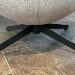 Mathi Design Fauteuils Fauteuil Confortable En Tissu Gris Clair -Chaise Soldes Magasin fauteuil confortable en tissu gris clair 3