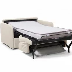 Usinestreet Fauteuils Fauteuil Convertible Express En Tissu Beige - Couchage 100x190 -Chaise Soldes Magasin fauteuil convertible express en tissu beige couchage 100x190 4