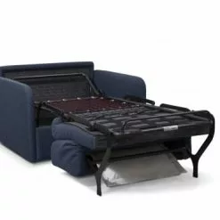 Usinestreet Fauteuils Fauteuil Convertible Express En Tissu Bleu Foncé - Couchage 70x190 -Chaise Soldes Magasin fauteuil convertible express en tissu bleu fonce couchage 70x190 6