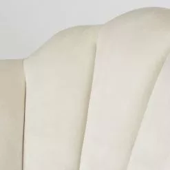 Maisons Du Monde Fauteuils Fauteuil Coquillage En Velours Beige -Chaise Soldes Magasin fauteuil coquillage en velours beige 1000 1 38 219675 3