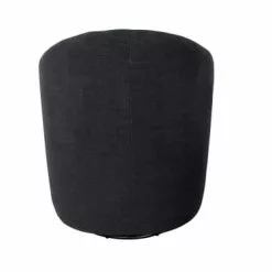 DIVA SALON Fauteuils Fauteuil Crapaud 1 Place En Tissu Bleu Marine -Chaise Soldes Magasin fauteuil crapaud 1 place en tissu bleu marine 5