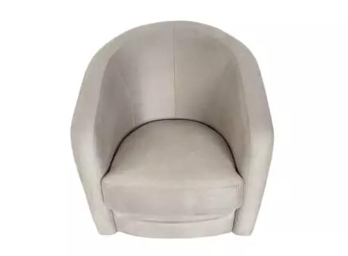 DIVA SALON Fauteuils Fauteuil Crapaud Pivotant 1 Place En Tissu Beige Crème 6 DIVA SALON Fauteuils Fauteuil Crapaud Pivotant 1 Place En Tissu Beige Crème – Image 6