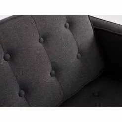 Custom Form Fauteuils Fauteuil Cubique Rembourré En Tissu Couleur Gris Anthracite 11 Custom Form Fauteuils Fauteuil Cubique Rembourré En Tissu Couleur Gris Anthracite -Chaise Soldes Magasin fauteuil cubique rembourre en tissu couleur gris anthracite 5