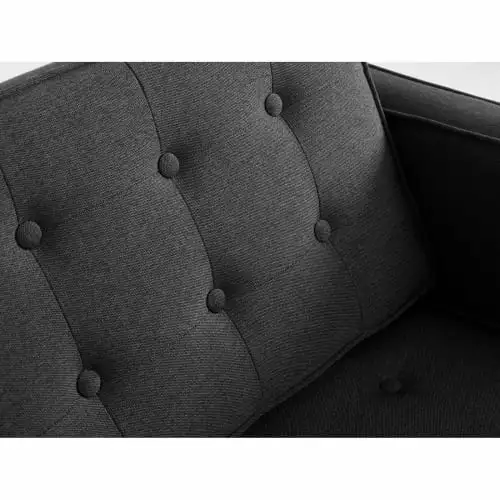 Custom Form Fauteuils Fauteuil Cubique Rembourré En Tissu Couleur Gris Anthracite 6 Custom Form Fauteuils Fauteuil Cubique Rembourré En Tissu Couleur Gris Anthracite – Image 6