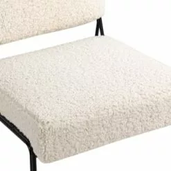 Nordlys Fauteuils Fauteuil De Salon En Métal Et Bouclettes Blanches 10 Nordlys Fauteuils Fauteuil De Salon En Métal Et Bouclettes Blanches -Chaise Soldes Magasin fauteuil de salon en metal et bouclettes blanches 10