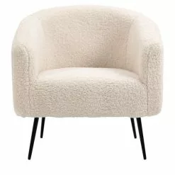 Nordlys Fauteuils Fauteuil De Salon En Métal Et Bouclettes Blanches 11 Nordlys Fauteuils Fauteuil De Salon En Métal Et Bouclettes Blanches -Chaise Soldes Magasin fauteuil de salon en metal et bouclettes blanches 5