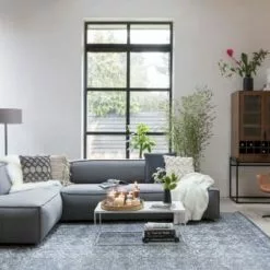 Zuiver Fauteuils Fauteuil Design En Simili Cuir Noir -Chaise Soldes Magasin fauteuil design en simili cuir noir 4