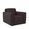 Zuiver Fauteuils Fauteuil Design En Tissu Gris Anthracite