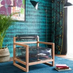 Mojow Fauteuils Fauteuil Design En TPU Et Bois PEFC -Chaise Soldes Magasin fauteuil design en tpu et bois pefc 12