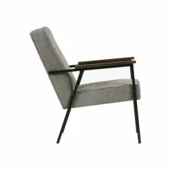 Woood Fauteuils Fauteuil Design Scandinave Accoudoirs Bois Craie -Chaise Soldes Magasin fauteuil design scandinave accoudoirs bois craie 2