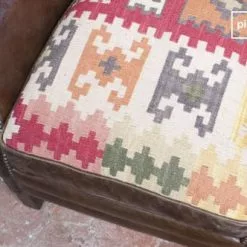 PIB Fauteuils Fauteuil Du Professeur En Cuir Marron -Chaise Soldes Magasin fauteuil du professeur en cuir marron 5