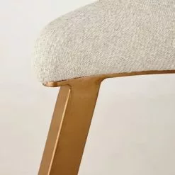 Maisons Du Monde Fauteuils Fauteuil écru Chiné Et Métal Coloris Laiton -Chaise Soldes Magasin fauteuil ecru chine et metal coloris laiton 1000 5 24 187804 3